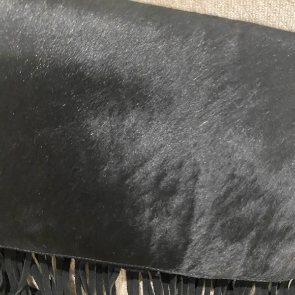 Bajalia Yamini Calf Hair Fringe Shoulder Bag - Picture 6 of 8